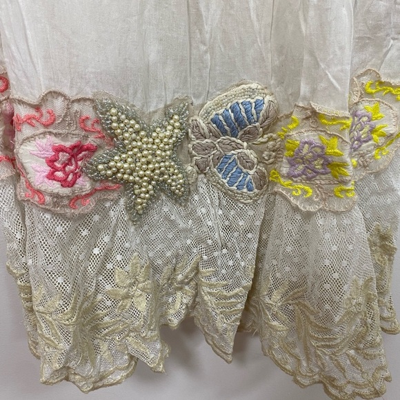 antica sartoria by giacomo cinque beaded beachy dress Small - Picture 3 of 7